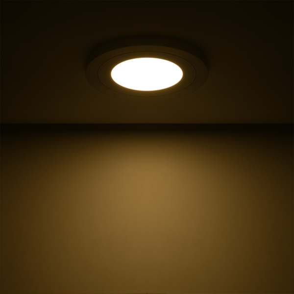 Купить Gauss Светильник Backlight круг 6+3W 540lm 3000K 180-265V IP20 монт Ø120 145*31мм 3 реж LED BL116