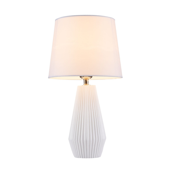 Купить Maytoni Table & Floor Calvin Table Белый Настольная лампа 1xE27 60W Z181-TL-01-W