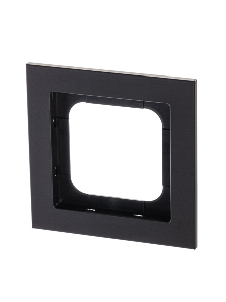 ABB Axcent металл/матовый черный Рамка 1-постовая 2CKA001754A4708