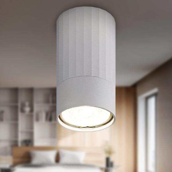 ЭРА Светильник настенно-потолочный спот ЭРА OL32 WH MR16 GU10 IP20 белый