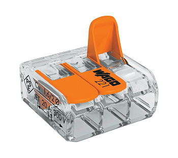 WAGO 60361830 Универсальные компактные клеммы 221-613