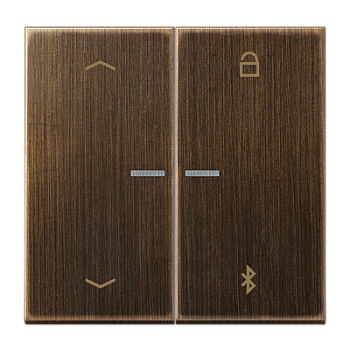 JUNG Таймер универсальный Bluetooth «стрелки», латунь Antik ME1751PBTAT