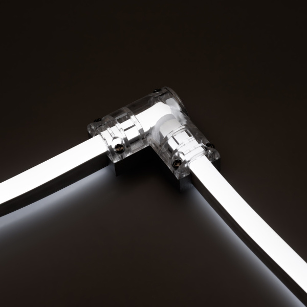 Купить Arlight Соединитель угловой ARL-CLEAR-Mini-90 (16x8mm) (Металл) 022705