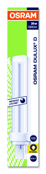 Купить Osram DULUX D 26W/827 G24D-3 10X1 4050300011912