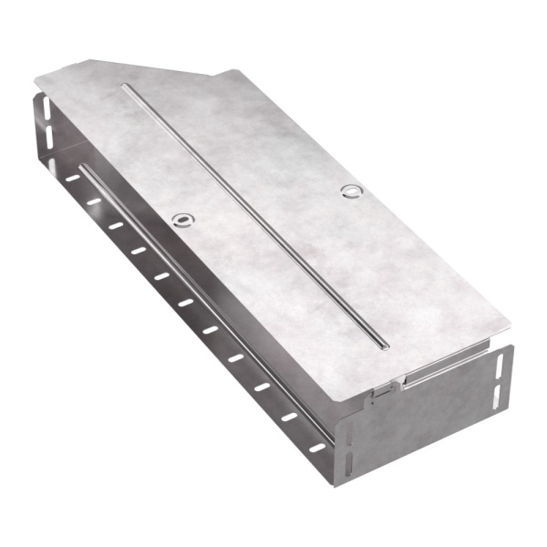 Промрукав Переходник правый с крышкой Стандарт 600х500х100 PR16.0738