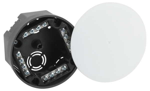 ЭРА Распаячная коробка KRT-k-103-50 103х50мм для твердых стен, клеммник, крышка IP42