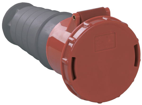 IEK Розетка 234 переносная 3Р+РЕ 63А 380В IP54