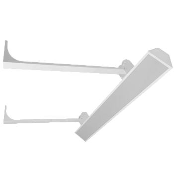 EKF Светильник для школьной доски ДБО-1000 Опал 4000К 1100х120х70 IP40