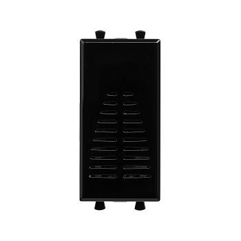 DKC Звонок модульный, "Avanti", "Черный квадрат", 1 модуль