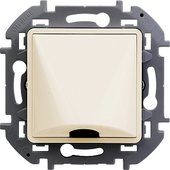 Legrand INSPIRIA Слоновая кость Вывод кабеля с зажимом для крепления 673891