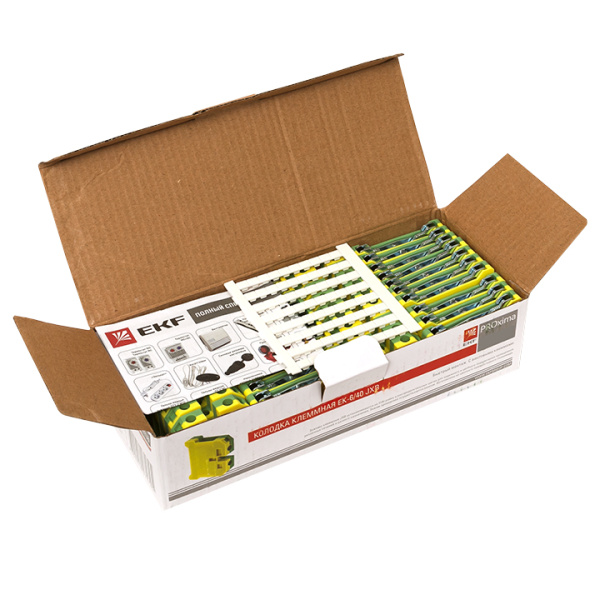 Купить EKF PROxima Колодка клеммная ЕК-4/32 JXB земля (аналог БЗН)