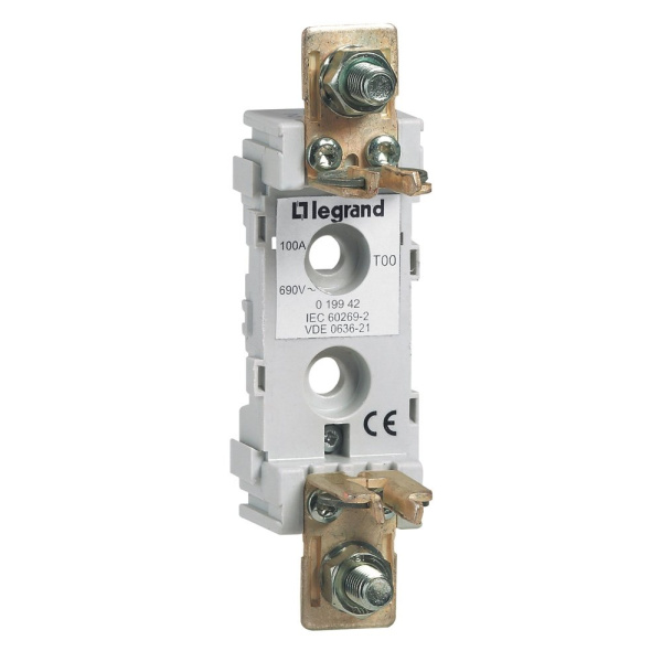 Legrand Цоколь для плавких предохранителей размер 000/00 100 1П 019942