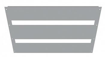 EKF PROxima Пластрон FORT высотой 500мм под 2 уровня мод. авт. выкл. для шкафа шириной 800мм (2шт.)