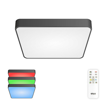 Citilux CL724K70G1 Купер Черный Светильник потолочный с RGB
