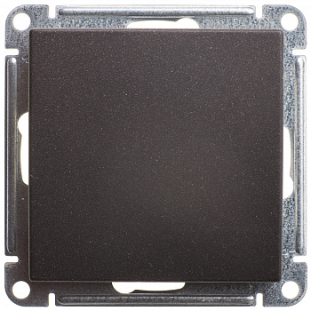 SE Wessen 59 Черный бархат Выключатель 1-клавишный 2-полюсный, 10А VS210-152-6-86