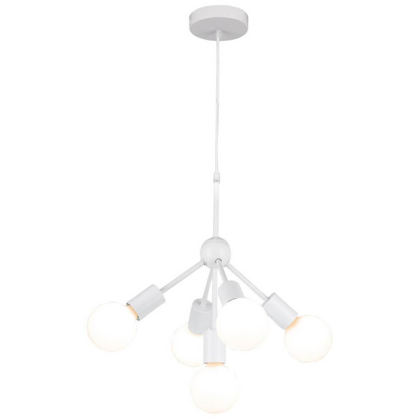 Lussole Комплект GRLSP-8268 (Светильник LSP-8268, Лампа светодиодная E27 5 шт.)