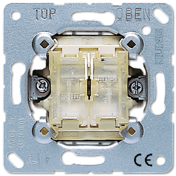 JUNG Мех Переключатель 2-клавишный возвратно нажимной 509TU