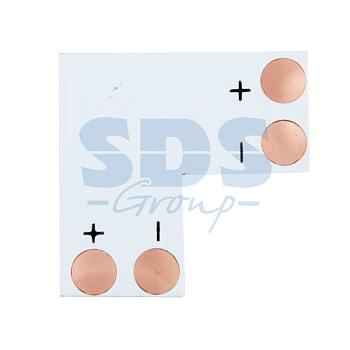 LAMPER Плата соединительная (L) для одноцветных светодиодных лент шириной 8 мм 144-121