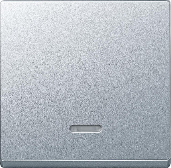 Купить SE Merten SM Алюминий Клавиша 1-ая с подсветкой MTN431060