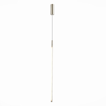 ST LUCE  SL1580.123.01 Светильник подвесной Никель/Белый LED 1*18W 3200K
