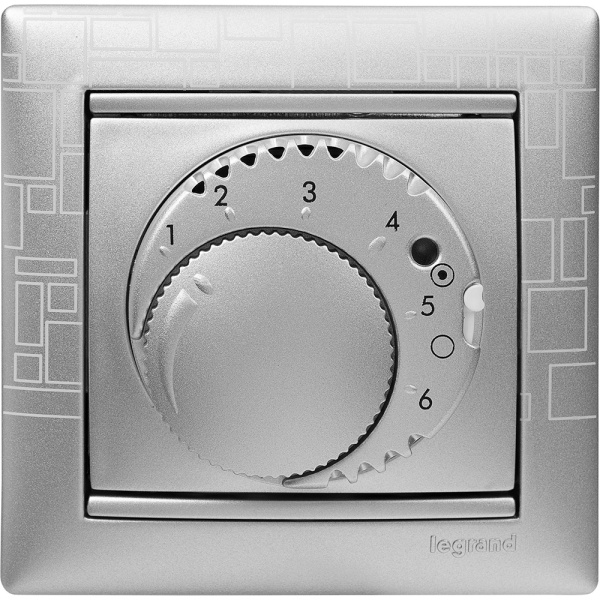 Купить Legrand Valena Алюминий Регулятор тёплого пола 770291