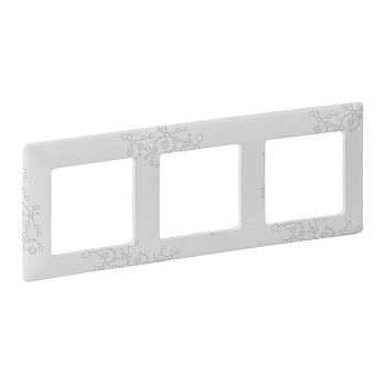 Legrand Valena LIFE Эл Грей Рамка 3-ая 754123