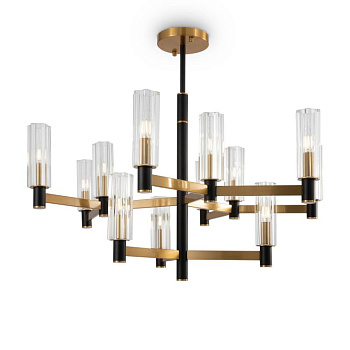 Freya Modern Латунь Люстра FR5167PL-12BS