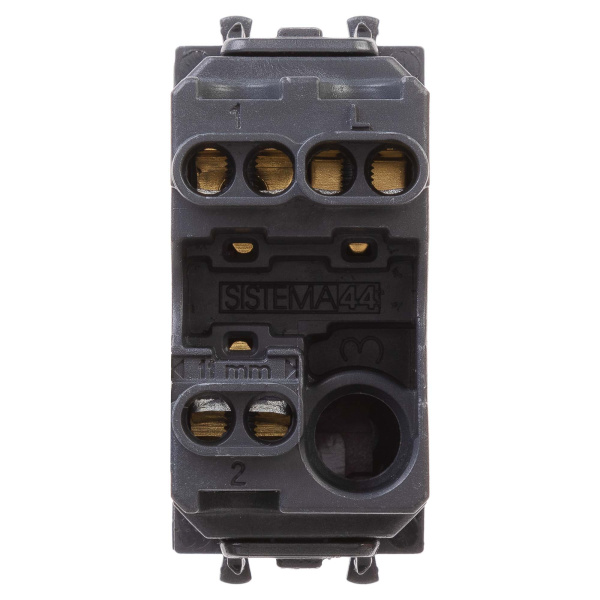 Купить DKC Переключатель модульный, "Avanti", "Черный квадрат", 1 модуль