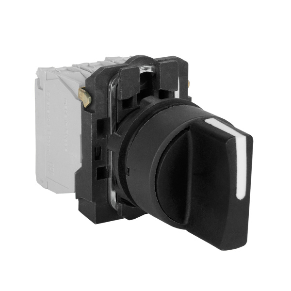 КЭАЗ Переключатель КПЕ2630Р-черный-3но+0нз-ручка-фикс-3поз-IP65