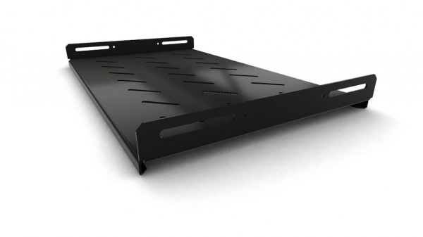 Hyperline TSH3L-300-RAL9004 Полка стационарная, глубина 300 мм, с боковым креплением, нагрузка до 20 кг, для шкафов серии TTB, TTBR, TTC2, TWB, TWM, T 397120