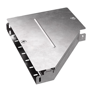 Промрукав Переходник левый с крышкой Стандарт 400х200х50 PR16.0682