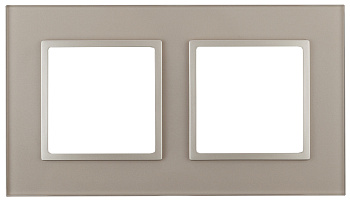 ЭРА 14-5102-04 Elegance Шампань/шамп Стекло Рамка 2-ая