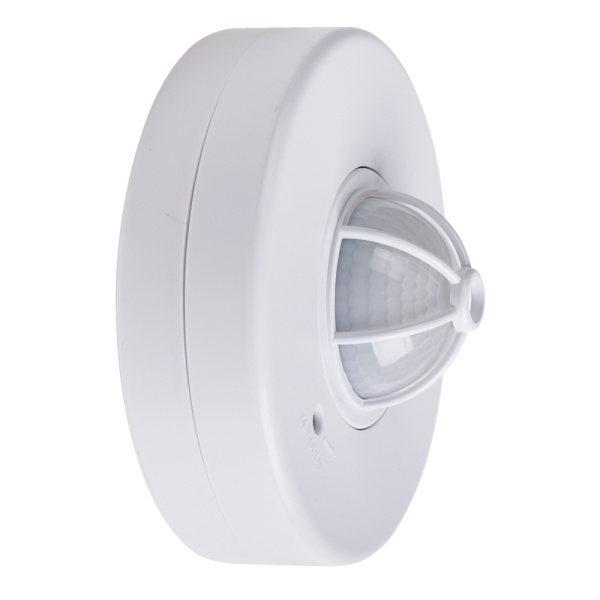 Датчик движения потолочный ДДП 02, 120°/360°,1200Вт,10-2000Лк, 2-6 м,10-420 сек Rexant 11-9213