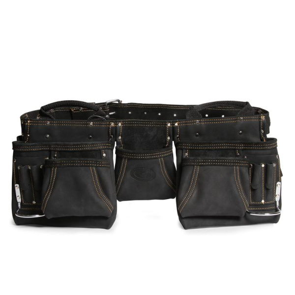 КВТ Сумка-пояс монтажника кожаная СК-12