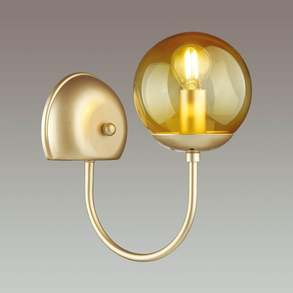 Купить Lumion 4482/1W LN20 золотой, желтый Бра E14 60W 220V SCARLETT