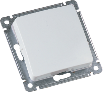 Hegel Мастер внутр Белый ВС10-411 Выключатель 1-клавишный, механизм