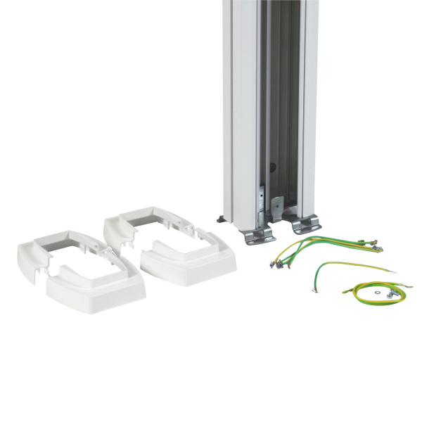 Купить Legrand Универсальная колонна алюминиевая с крышкой из алюминия 1 секция, высота 4,02 метра, с возможностью увеличения высоты до 5,3 метра, цвет белый 653113