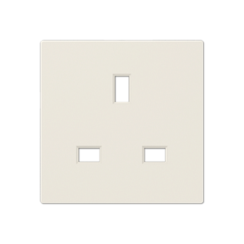 JUNG Накладка розетки БС 2п+Е слоновая кость A3521PL