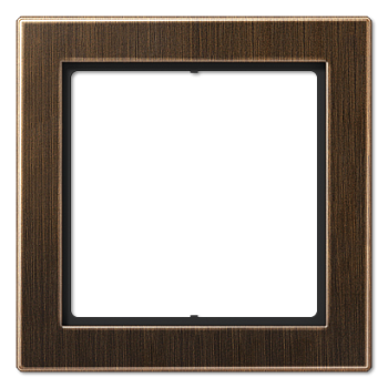 JUNG Рамка 1-кратная, латунь  Antik FDME2981AT