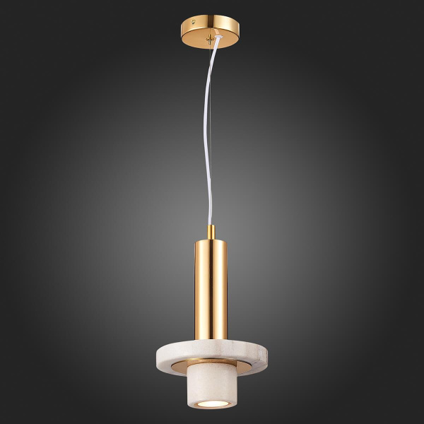 Купить ST Luce SL1210.503.01 Светильник подвесной Золото/Белый G9 1*3W
