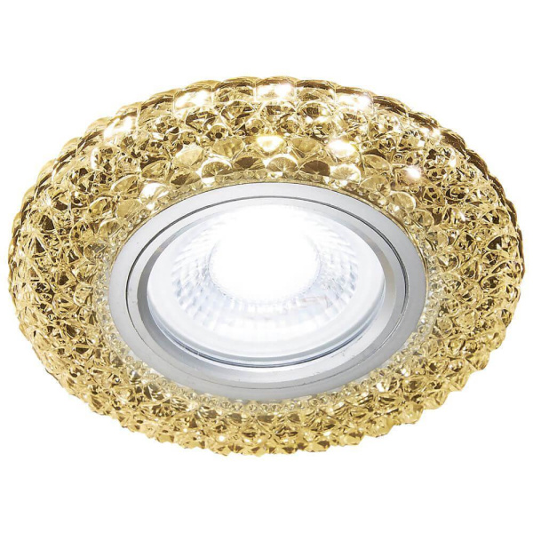 Ambrella Встраиваемый точечный светильник со светодиодной лентой S291 CH/WR хром/прозрачный MR16+3W(LED WARM 3000K)