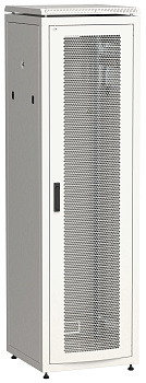IEK LINEA N ITK Шкаф сетевой 19" LINEA N 47U 600х800 мм перфорированная передняя дверь серый LN35-47U68-P