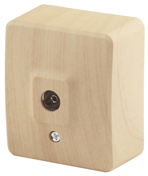 ЭРА 11-3201-11 Эксперт Сосна Розетка TV одиночная ОУ