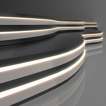 Elektrostandard 24V 10W 120Led 2835 IP65 / Гибкий неон 120Led 10W IP65 4200K с боковым свечением дневной белый, 5 м a056259