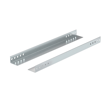 DKC Уголок для тяжелого оборудования, глубина 653 мм для напольных 19" IT-корпусов ДКС серии CQE глубиной 1000 мм, 2 шт.