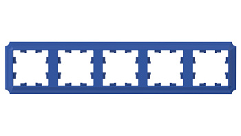 Systeme Electric AtlasDesign Antique Аквамарин Рамка 5-ая, универсальная