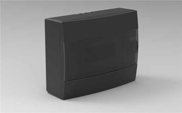 Horoz Electric 600-001-120 Черный Бокс для автоматов пластиковый накладной 12 модулей HRZ00002521
