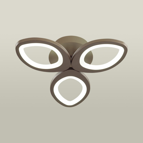 Купить Lumion 4577/60CL LEDIO LN21 коричневый Люстра потолочная LED 60W 3430Лм 3000-6000K 220V LULU