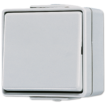 JUNG Выключатель для накладного монтажа универсальный IP44 606W