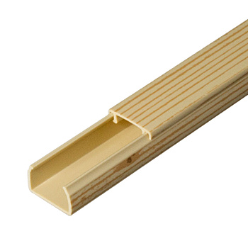 Промрукав Кабель-канал сосна 2-й замок в п/э 15х10 (144 м/уп) PR03.0179